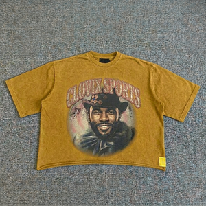 T-shirt pour hommes et femmes, tissu léger respirant à séchage rapide, évacuation de l'humidité, streetwear personnalisé, fabrication OEM ODM - Product Image 6