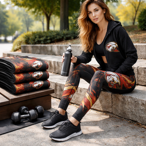 Wholesale <b>Plus</b> <b>Size</b> <b>Fleece</b> <b>Lined</b> <b>Leggings</b> for Women - Bulk Supply OEM Manufacturer - Product Image 6