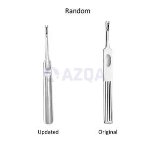 Juego de 6 Empujadores de Cutículas de Acero Inoxidable, Cortador y Recortador de Cutículas, Herramientas de Belleza para Manicura y Pedicura, al por Mayor - Product Image 2