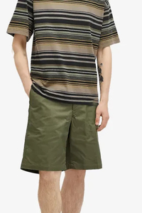 Shorts Bermuda Vert Olive Personnalisables pour Hommes – Taille Mi-Haute, Fermeture Boutonnée, Style Décontracté, Séchage Rapide, Poches et Tenue Décontractée - Product Image 2