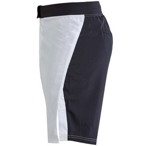 Shorts de boxe blancs et noirs, service OEM/ODM, sur mesure, polyester de haute qualité, vêtements d'extérieur MMA, shorts pour adultes 2026 - Product Image 6