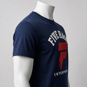 เสื้อยืดพรีเมียมสำหรับผู้ชาย ออกแบบมาเพื่อไลฟ์สไตล์ลำลองด้วยวัสดุที่นุ่มสบาย ทรงพอดีตัว และดีไซน์ทันสมัย ให้ความรู้สึกสบาย - Product Image 3