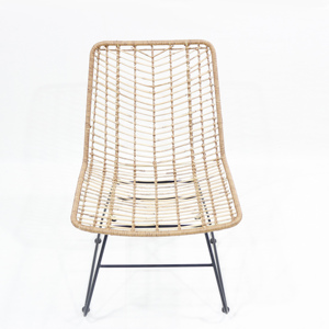 Modern Style Aluminum Frame PE Rattan Durable <b>Stackable</b> Outdoor <b>Dining</b> <b>Chair</b> for Living Room Hotel Restaurant Kitchen Villa - Product Image 3