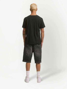 กางเกงขาสั้นผู้ชายแบบย้อมสีเอซิดฟอกสีสไตล์วินเทจ คุณภาพดีที่สุด ทรงโอเวอร์ไซส์ ผ้าเฟรนช์เทอร์รี่ รับผลิตตามสั่งขายส่ง - Product Image 5