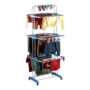 Séchoir à linge mural rétractable, support pliable pour le séchage du linge, organisateur de vêtements peu encombrant pour salle de bain et balcon - Product Image 4