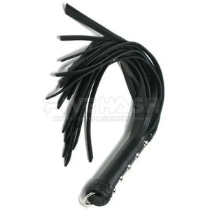 Flogger de Cuero Hecho a Mano con Tiras de Cuero de Textura Suave y Mango Resistente, Flogger de Cuero Liso para Uso Diario - Product Image 2