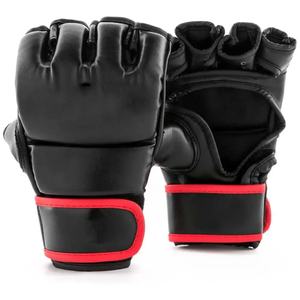 ถุงมือชกมวย MMA ขายส่ง วัสดุ PU กันน้ำ ปิดแบบตีนตุ๊กแก บรรจุภัณฑ์สั่งทำได้ คุณภาพสูง สำหรับฝึกซ้อมและแข่งขัน เหมาะสำหรับทุกเพศ - Product Image 5