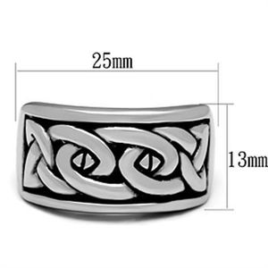 TK381 High Polished Stainless Steel <b>Ring</b> No Plating No Stone Dishes & <b>Plates</b> Product Category - Product Image 2