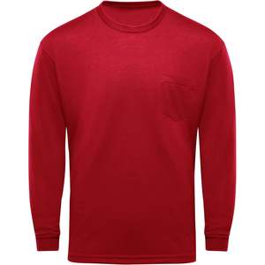 T-shirt de travail performant à manches longues pour homme avec poche centrale - Product Image 1