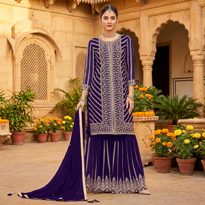 Dernier modèle de salwar kameez pour femme, tenue de mariée pour mariage, provenant d'un fournisseur et exportateur indien. - Product Image 5