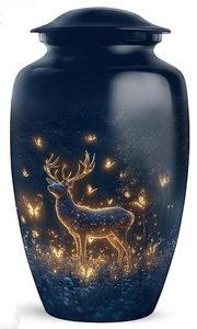 Urnes funéraires modernes faites à la main pour adultes, style américain, décoratives, pour cendres masculines et féminines, vente en gros - Product Image 5