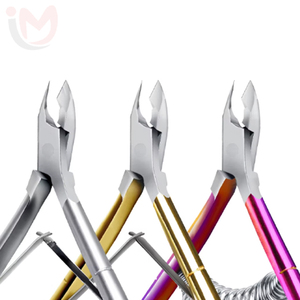 Tijeras de Acero Inoxidable para Manicura al por Mayor, Cortaúñas Curvo, Tijeras para Cutículas, Alicates para Eliminar Cutículas, Pinza para Cutículas - Product Image 2