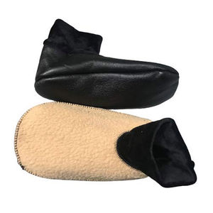 Chaussettes en cuir de mouton légères pour hommes, couleur unie, respirantes, décontractées, chaussettes de mode, chaussures en cuir personnalisées - Product Image 3