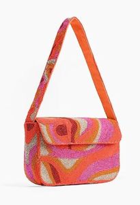 Fully Handmade Professional Trendy Luxury Beaded Boho Shoulder Bag Women Strong Safe Design <b>Mini</b> Handbag Featuring Glass Beads - Product Image 5