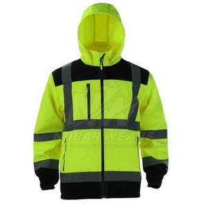 Chaquetas de Trabajo para Hombres de la Construcción, Ropa de Trabajo Resistente con Costuras Reforzadas para Trabajos en Exteriores, Chaquetas de Trabajo Mecánicas para Hombres - Product Image 4