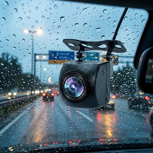 Caméra de tableau de bord Sudex 12 pouces avec miroir, 1296P Full HD, caméra de recul intelligente avec caméras doubles avant et arrière 1080P - Product Image 2