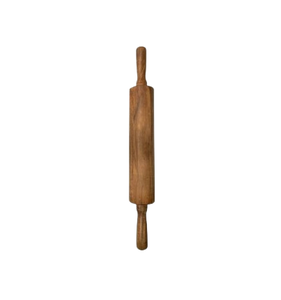 Set of Three Brown Color <b>Wooden</b> Rolling Pin Board <b>Roti</b> Chapati <b>Maker</b> Handcrafted Kitchen Essential Cooking - Product Image 5