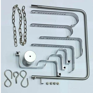 Set d'extracteurs de hanche Charnley d'Azicon pour artroplastie totale orthopédique, équipement de chirurgie osseuse auto-serrant - Product Image 1