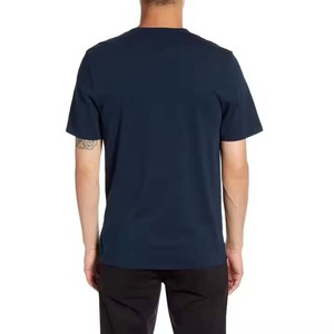 Vente directe d'usine, t-shirt à manches courtes en coton 100% de haute qualité, personnalisé pour hommes et garçons, impression sérigraphique - Product Image 2