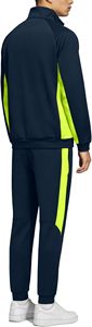 Ensemble de survêtement pour homme, 2 pièces, ensemble de jogging athlétique, ensemble complet avec fermeture éclair, survêtement de sport pour homme - Product Image 5