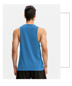 Débardeur de sport pour homme, sans manches, en Spandex/Coton, imprimé, respirant et à séchage rapide - Product Image 5