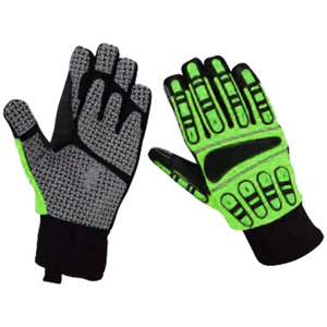 Guantes de Mecánico de Cuero Sintético Amara de Primera Calidad con Protección Contra Impactos, Forro Nomex, Certificación CE, Elásticos y Seguros - Product Image 5