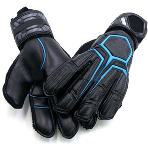 Wholesale Factory Price Adult and Youth Football Goalkeeper Gloves Made of Latex and PU Material <b>for</b> Sports Comfortable - Product Image 3