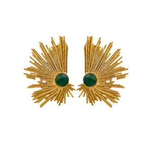 Pendientes Colgantes Chapados en Oro, Accesorio de Moda, Pendientes Chapados en Oro Resistentes al Agua, Joyería Resistente al Deslustre - Product Image 5