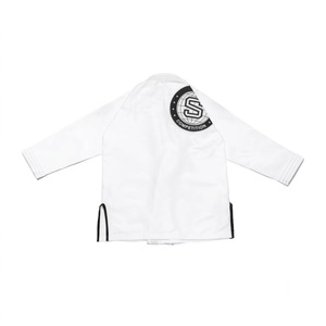 Wholesale White Customize LOGO Premium High-Quality 100%Cotton IBJJF APPROVED GI BJJ GI Kimono Martial arts JiuJitsu uniforms - Product Image 2