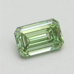 Diamante Verde Esmeralda de Corte Intenso, Cultivado en Laboratorio, Certificado por IGI, Diamante Verde Suelto para Anillo de Compromiso Personalizado, 1-5 Quilates, VVS VS - Product Image 5