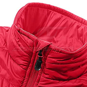 Modern Men Puffer <b>Jacket</b> Quilted Warm Breathable Outerwear Lightweight Winter Fashion Zip up Front Logo Comfortable Street Style - Product Image 6