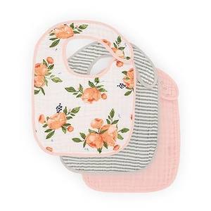 Bavoirs en mousseline confortables 95% bambou 5% élasthanne, toucher doux - Product Image 1