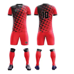Uniformes de Fútbol de Alta Calidad a Precio de Mayoreo, Logotipo Personalizado, Conjunto de Uniforme de Fútbol de Secado Rápido - Product Image 3