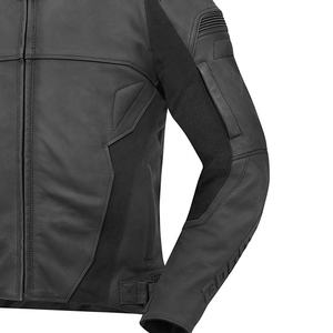 Respirant personnalisé concepteur Vintage-Style de haute qualité en cuir moto vêtements de sport hiver équitation à la mode veste de course - Product Image 5
