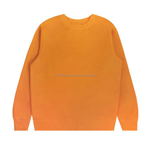 Moda Casual impermeable 100% algodón invierno pulóver con capucha Color sólido en blanco hombres de talla grande personalizado peso pesado sudadera - Product Image 6