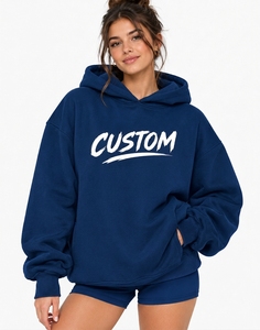 Trendy Oversized <b>Women</b> <b>Hoodie</b> Custom Pullover Casual Sweatshirt Relaxed Loose Fit Clothing <b>Soft</b> Comfortable Everyday Apparel - Product Image 1