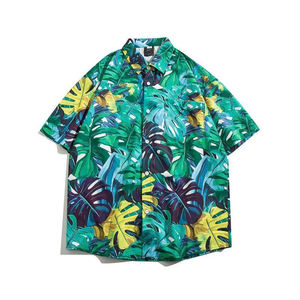 Chemise Hawaïenne à Manches Courtes pour Homme, Style Américain Décontracté, Motif Floral - Product Image 2