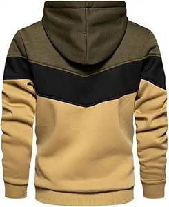 Sudadera con Capucha Personalizada para Hombre, Gris, Felpa Francesa, con Capucha Blanca, Bolsillo Canguro, 100% Algodón, Corte Holgado para Invierno - Product Image 3