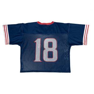 Maillots de lacrosse sur mesure pour hommes à bas prix, imprimés par sublimation avec nom et numéro du joueur, coupe ajustée, style USA - Product Image 4