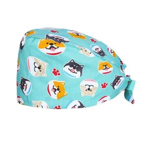 Nouveaux Bonnets Chirurgicaux Imprimés pour Infirmières, Médecins, Dentistes – Bonnets de Bloc Opératoire à Boutons, Uniformes Hospitaliers en Tissu Jersey Confort Unisexe YLJ - Product Image 5