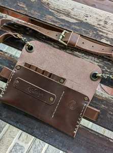 Étui de protection pour ciseaux de barbier en cuir de vachette robuste, organiseur d'outils, anti-odeur, LBSH-0016 - Product Image 3