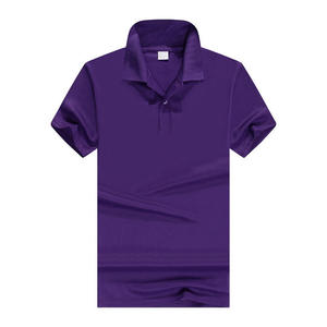 Nouvel arrivage en stock, vente en gros d'usine, t-shirts et polos pour garçons en coton mercerisé 180 g, polos personnalisés pas chers - Product Image 2