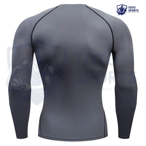 ชุดแรชการ์ดผู้ชายคุณภาพสูง ทันสมัย ดีไซน์ใหม่ล่าสุด ประสิทธิภาพเยี่ยม สวมใส่สบาย ระบายอากาศได้ดี ทรงเข้ารูป น้ำหนักเบา - Product Image 4