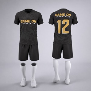 OEM Custom Best Selling Football Wear Soccer Shirts Soccer Uniforms Men Football Kit Football Uniforms Men Soccer Jerseys - Product Image 2