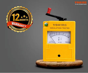 Testeur d'isolation manuel haute performance Yokins 500V 500MOhm |   Haute précision |   Protection IP55 |   Garantie d'un an |   Lourd - Product Image 4