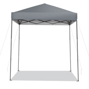 Tente d'extérieur Pop-Up de 6.6x6.6 pieds avec protection solaire UPF 50 + Pergola Gazebo pour protection solaire - Product Image 1