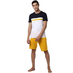 Latest Fashionable Casual Running Muscle Fit Gym Men's T-Shirt <b>Set</b> High Street Summer Wear Breathable <b>Twin</b> <b>Sets</b> - Product Image 1