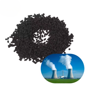 Carbón Activado en Pellets Extruidos de 4mm Impregnado con Azufre para Gas Neutral, Aditivos de Petróleo y Tratamiento de Agua - Product Image 3