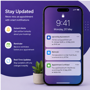Aplicación Móvil para Reserva de Citas en Línea, Desarrollo de Programación Automatizada, Gestión de Clientes, Alertas Push, Android, iOS, Internet - Product Image 5
