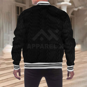 Pro Style Letterman <b>Jacket</b> Athletic Fit Letterman <b>Jacket</b> Comfortable Wear Letterman <b>Jacket</b> For <b>Men</b> - Product Image 3